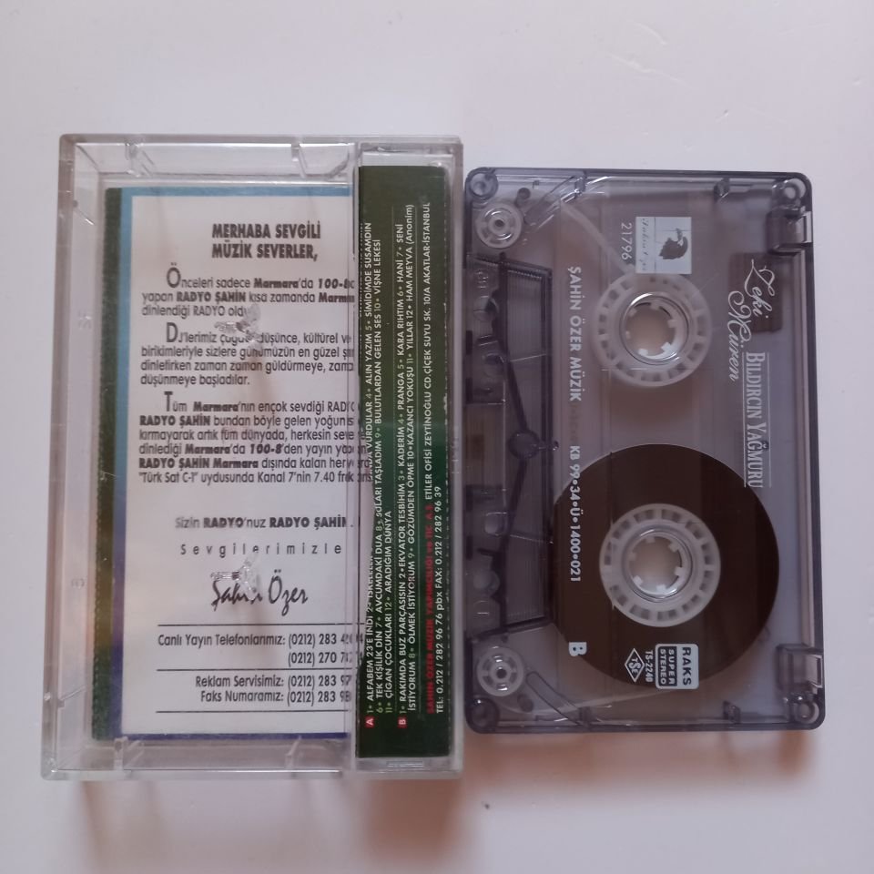 ZEKİ MÜREN - BILDIRCIN YAĞMURU (1999) -  KASET 2.EL