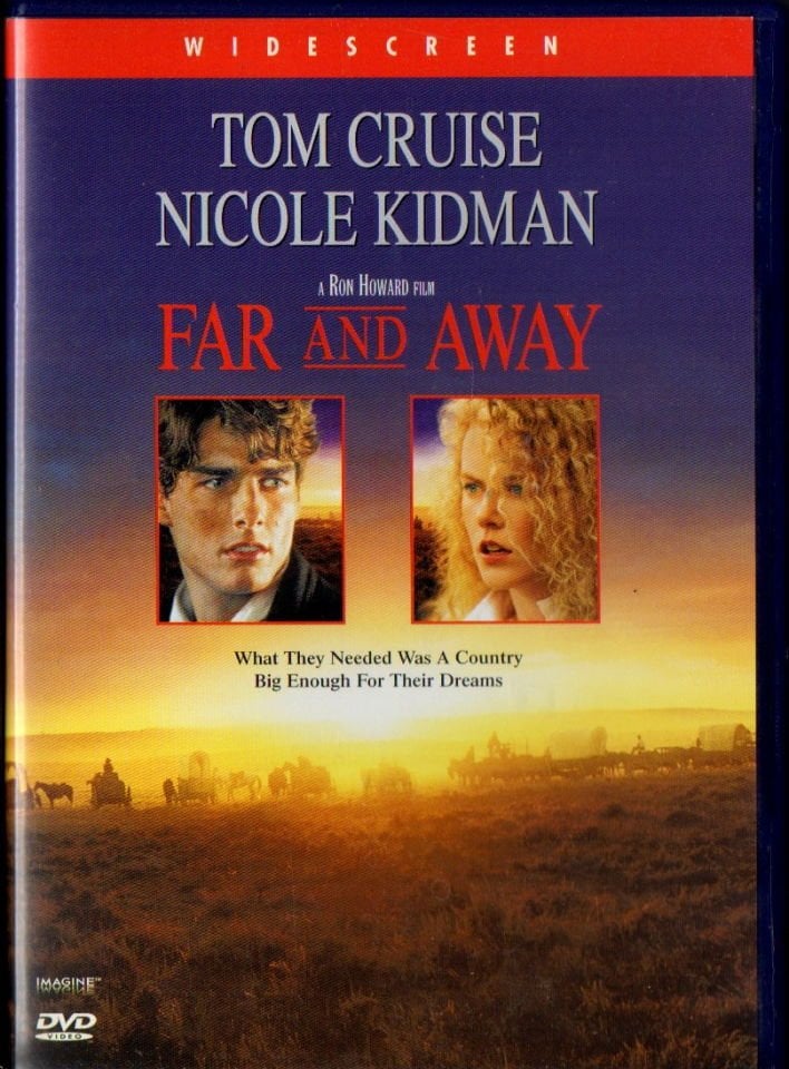 FAR AND AWAY - RON HOWARD - TOM CRUISE, NICOLE KIDMAN - DVD 2.EL TÜRKÇE ALTYAZI YOKTUR