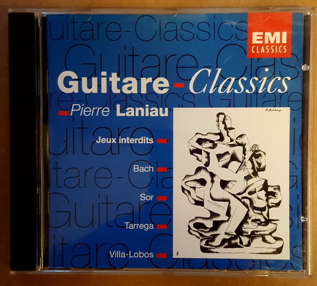 GUITARE CLASSICS PIERRE LANIAU (1994) CD BACH SOR TARREGA VILLA-LOBOS 2.EL