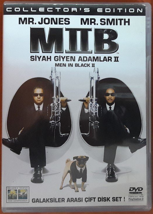 MEN IN BLACK II - SİYAH GİYEN ADAMLAR II - TOMMY LEE JONES - WILL SMITH - 2DVD 2.EL