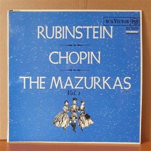 RUBINSTEIN / CHOPIN / THE MAZURKAS VOL.1, VOL.2, VOL.3 - 3LP 2.EL PLAK