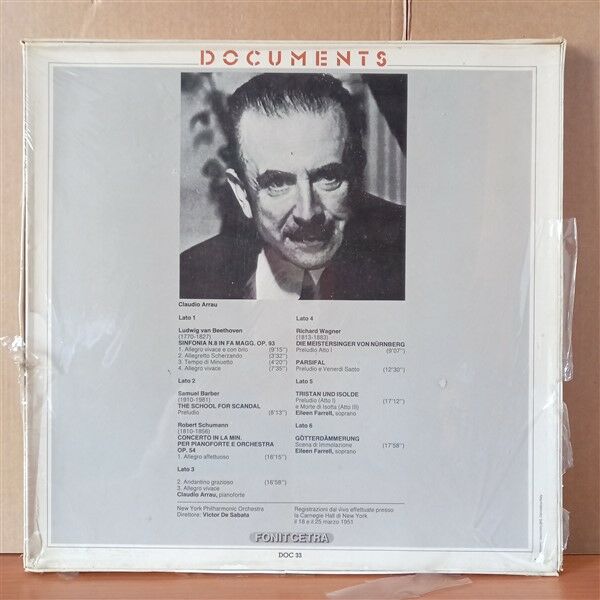 VICTOR DE SABATA – VOLUME 1 (1982) - 3LP BOX SET DÖNEM BASKISI SIFIR PLAK