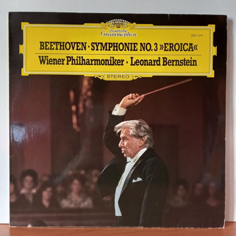 LUDWIG VAN BEETHOVEN, LEONARD BERNSTEIN, WIENER PHILHARMONIKER – SYMPHONIE NO. 3 ''EROICA'' (1981) - LP 2.EL PLAK