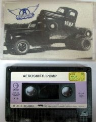 AEROSMITH - PUMP CASSETTE MMY MADE IN TURKEY ''USED''