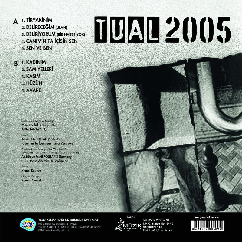 TUAL - 2005 (2005) - LP 2024 EDİSYON SIFIR PLAK