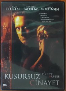 A PERFECT MURDER - KUSURSUZ CİNAYET - MICHAEL DOUGLAS - GWYNETH PALTROW - VIGGO MORTENSEN - DVD 2.EL