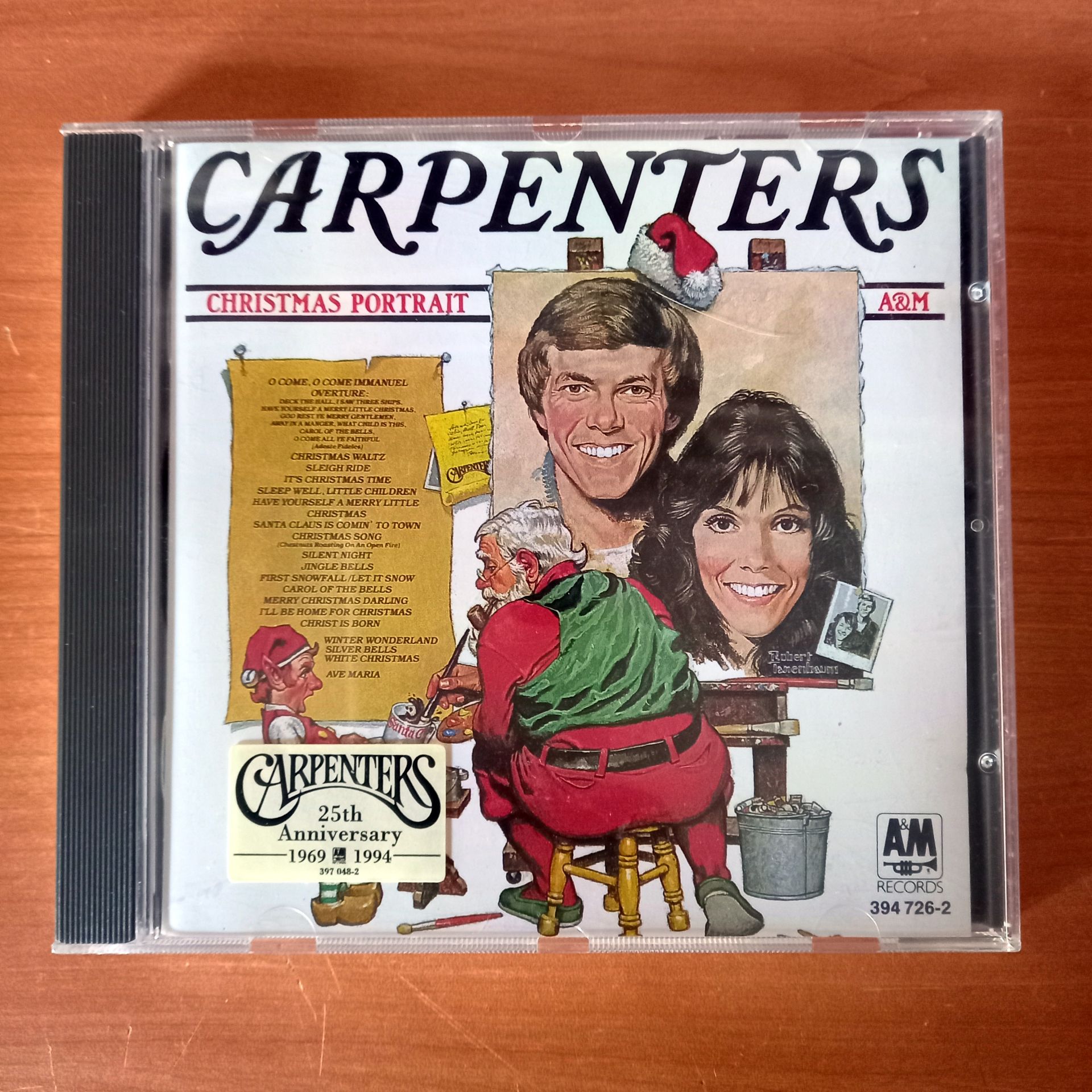 CARPENTERS – CHRISTMAS PORTRAIT (1985) - CD 2.EL