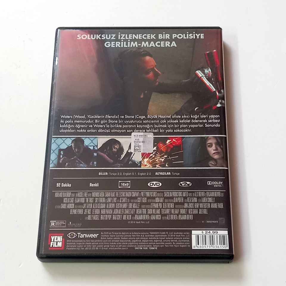VURGUN / TRUST - NICOLAS CAGE, ELIJAH WOOD, YÖN.: ALEX & BENJAMIN BREWER - DVD 2.EL