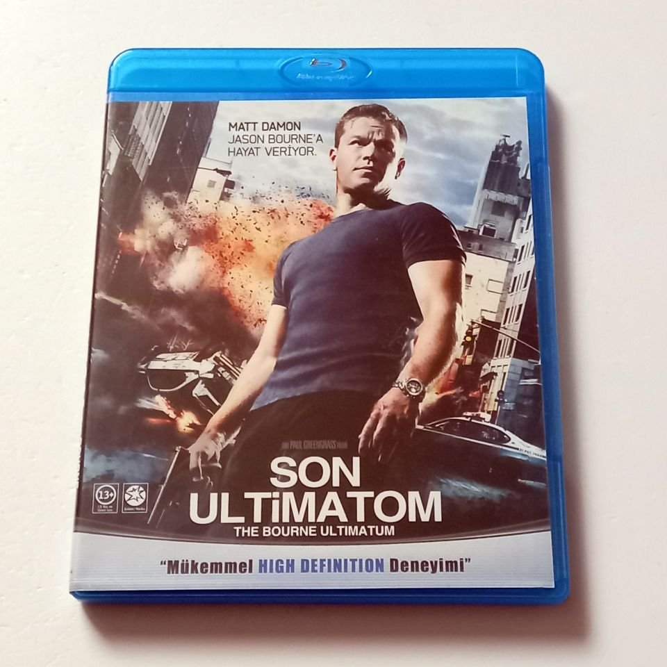 SON ULTİMATOM / THE BOURNE ULTIMATUM - MATT DAMON, JULIA STILES - YÖN.: PAUL GREENGRASS - BLU-RAY 2.EL