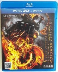 HAYALET SÜRÜCÜ 2 İNTİKAM ATEŞİ - GHOST RIDER SPIRIT OF VENGANCE - NICHOLAS CAGE - 3D BLU-RAY 2.EL
