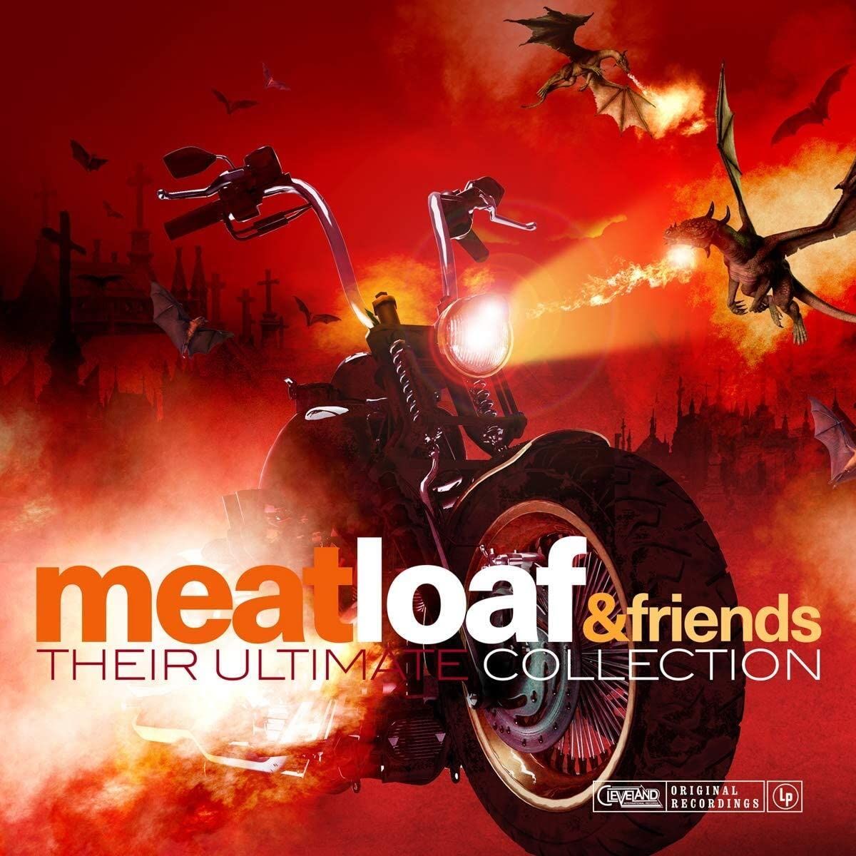 MEAT LOAF - THEIR ULTIMATE COLLECTION / MEAT LOAF & FRIENDS (2017) - LP COMPILATION 2021 RED COLOURED EDITION SIFIR PLAK