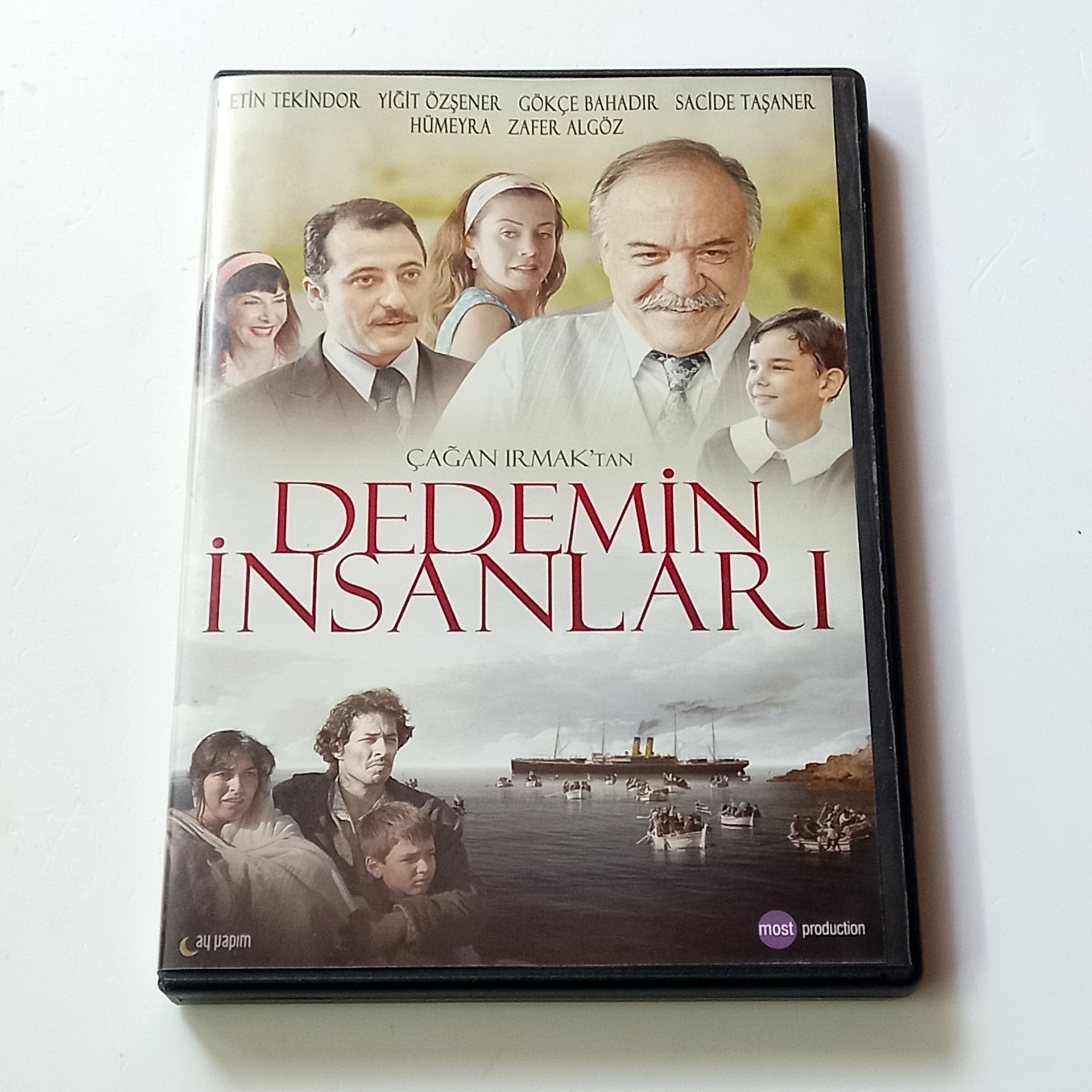 DEDEMİN İNSANLARI - ÇETİN TEKİNDOR, YİĞİT ÖZŞENER, YÖN.: ÇAĞAN IRMAK - DVD 2.EL