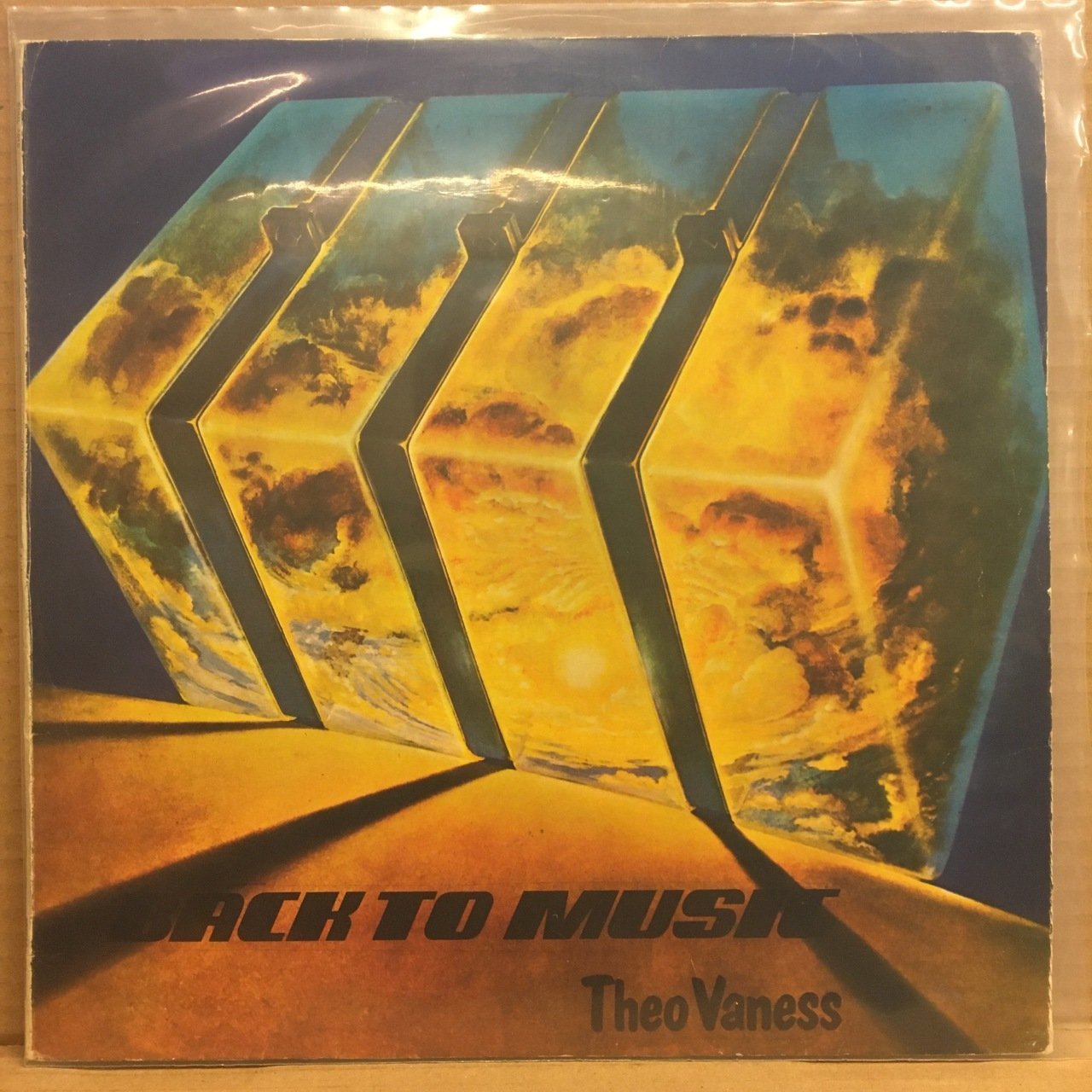 THEO VANESS - BACK TO MUSIC YERLİ BASKI 2.EL PLAK