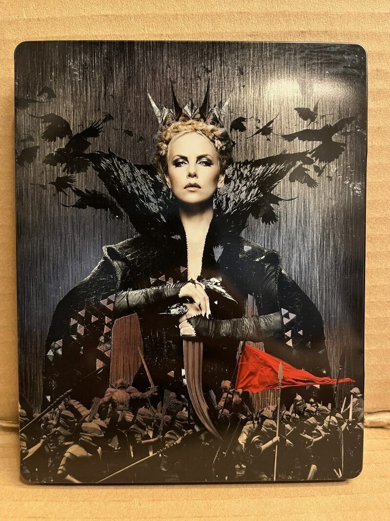 SNOW WHITE AND THE HUNTSMAN - PAMUK PRENSES VE AVCI - CHARLIZE THERON - STEELBOOK METAL KUTU BLU RAY 2.EL