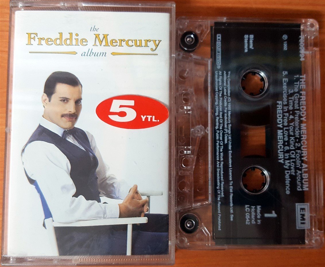 FREDDIE MERCURY - ALBUM (1992) CASSETTE MADE IN HOLLAND ''USED''