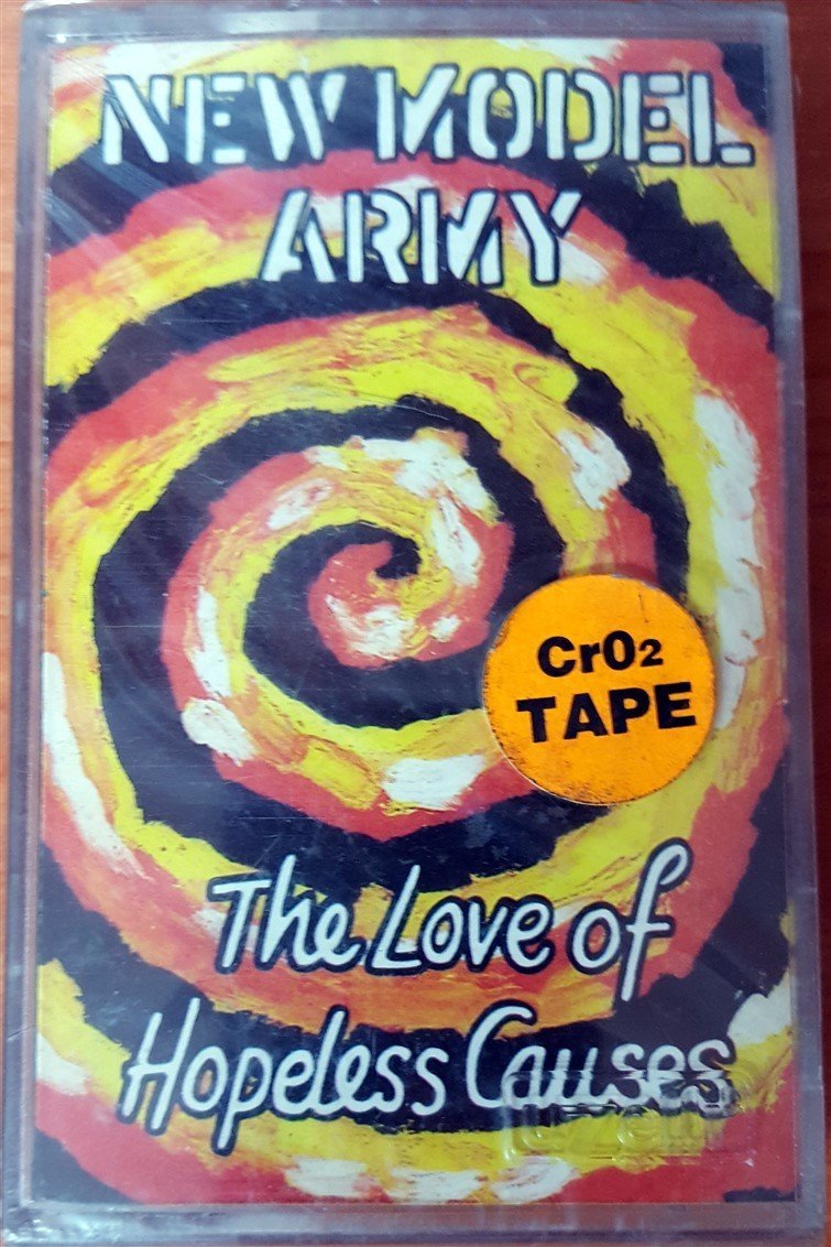 NEW MODEL ARMY - THE LOVE OF HOPELESS CAUSES (1993) UZELLI CASSETTE MADE IN TURKEY ''NEW''