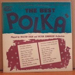 THE BEST POLKAS - WALTER SOLEK & VICTOR ZEMBRUSKI - LP 2.EL PLAK