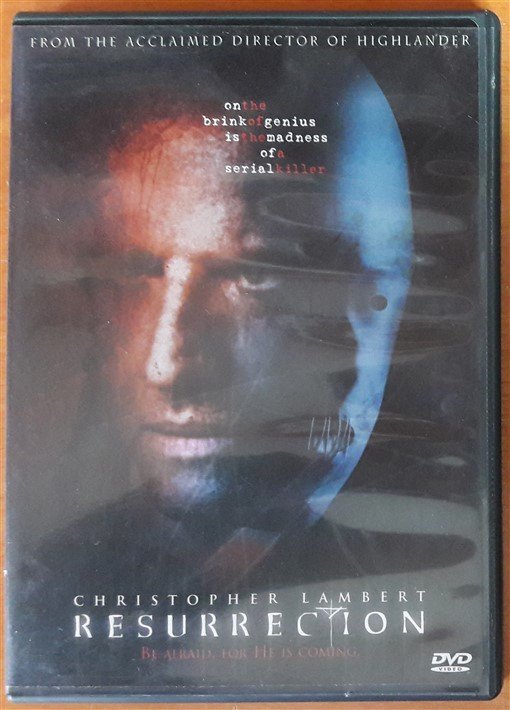 RESURRECTION - CHRISTOPHER LAMBERT - DVD 2.EL 1. BÖLGE TR ALTYAZI YOKTUR