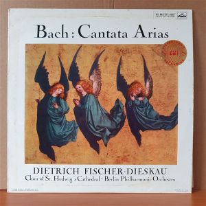 BACH: CANTANA ARIAS / DIETRICH FISCHER-DIESKAU, CHOIR OF ST. HEDWIG'S CATHEDRAL, BERLIN PHILHARMONIC ORCHESTRA (1959) - LP 2.EL PLAK