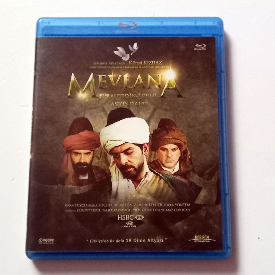 MEVLANA / AŞKIN DANSI - SİNAN TUZCU, BURAK SERGEN, ÖZCAN DENİZ - YÖN.: KÜRŞAT KIZBAZ - BLU-RAY 2.EL