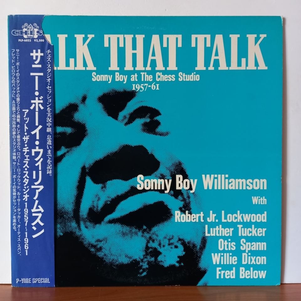 SONNY BOY WILLIAMSON – TALK THAT TALK / SONNY BOY AT THE CHESS STUDIO 1957-61 (1984) - LP 2.EL PLAK