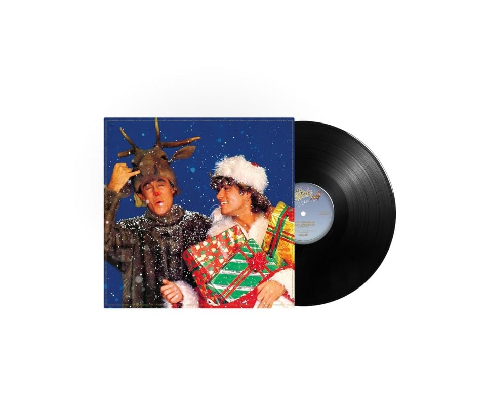 WHAM - LAST CHRISTMAS (1984) -  2024 EDITION 12'' 45RPM MAXI SINGLE BLACK VINYL EDITION SIFIR PLAK