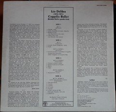 DELIBES: COPPELIA, BOLSHOI THEATER ORCHESTRA, YURI FAYER - LP 2.EL