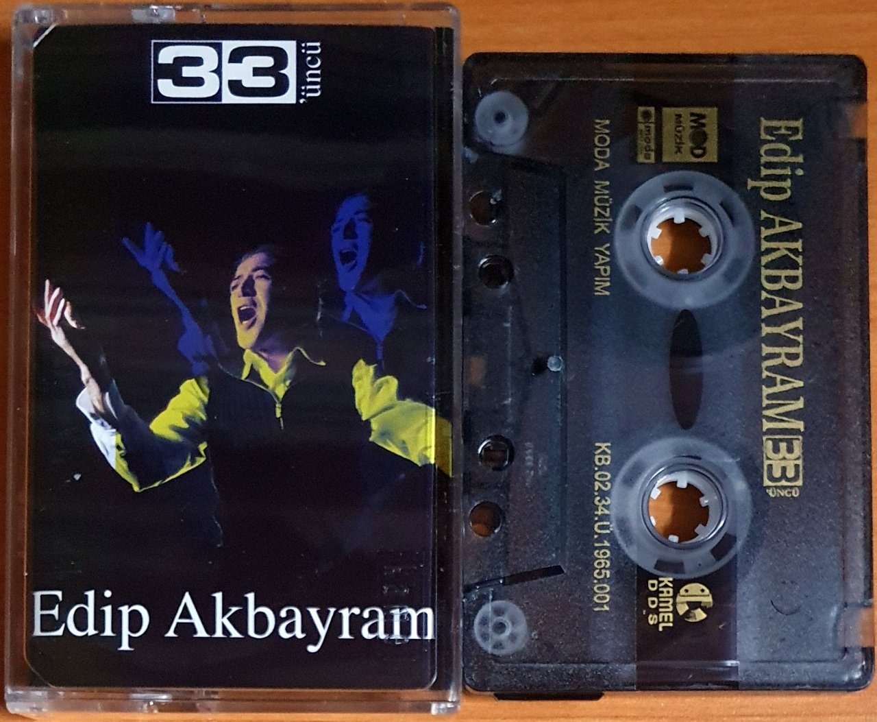 EDİP AKBAYRAM - 33'ÜNCÜ (2002) - KASET MODA MÜZİK 2.EL