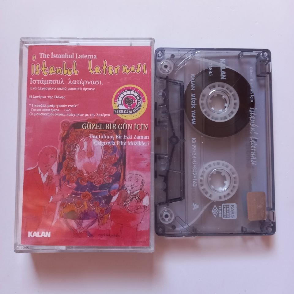 İSTANBUL LATERNASI - GÜZEL BİR GÜN İÇİN / UNUTULMUŞ BİR ESKİ ZAMAN ÇALGISIYLA FİLM MÜZİKLERİ (1999) -  KASET 2.EL