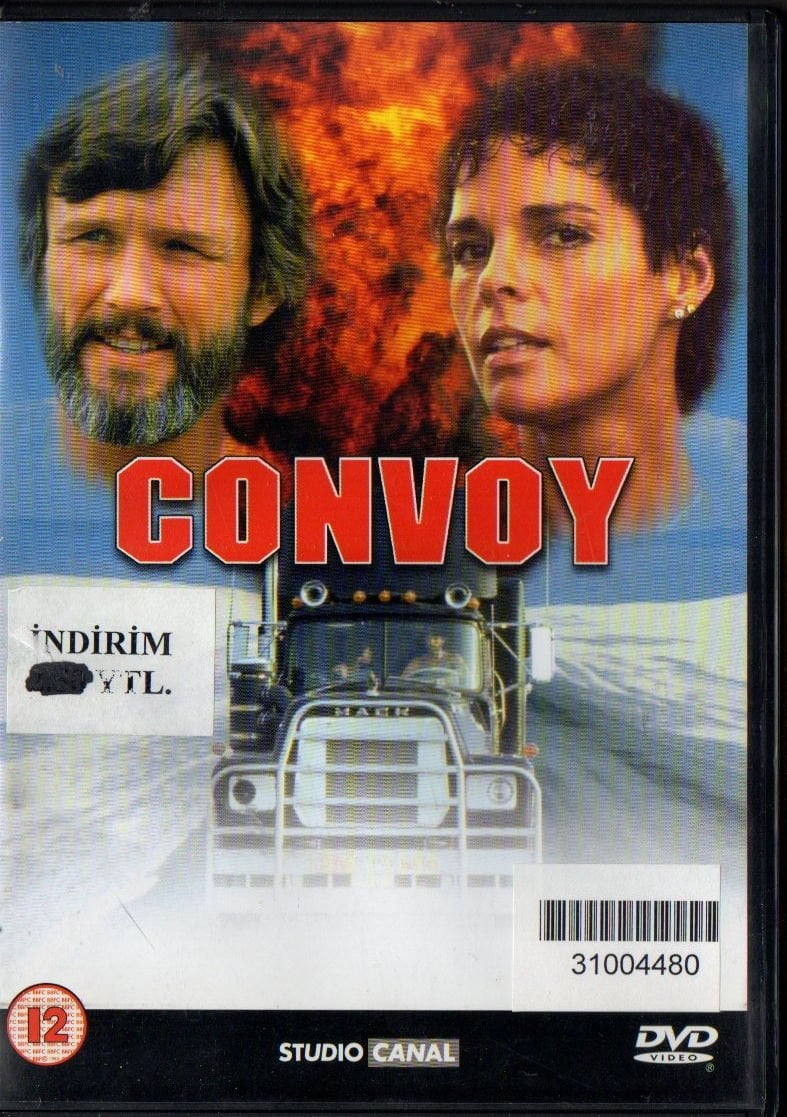CONVOY - SAM PECKINPAH - DVD 2.EL TÜRKÇE ALTYAZI YOKTUR