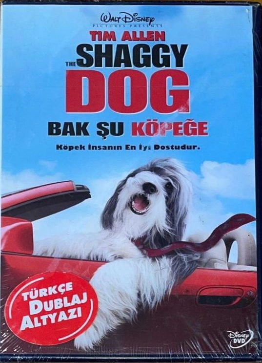 THE SHAGGY DOG - BAK ŞU KÖPEĞE - TIM ALLEN - DISNEY - DVD AMBALAJINDA SIFIR