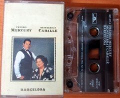 FREDDIE MERCURY & MONTSERRAT CABALLE - BARCELONA (1992) YONCA CASSETTE MADE IN TURKEY ''USED''