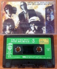 TRAVELING WILBURYS - VOL 3 (1990) MMY CASSETTE MADE IN TURKEY ''USED'' PAPER LABEL