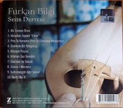 FURKAN BİLGİ - SEYİR DEFTERİ (2018) Z MÜZİK CD 2.EL