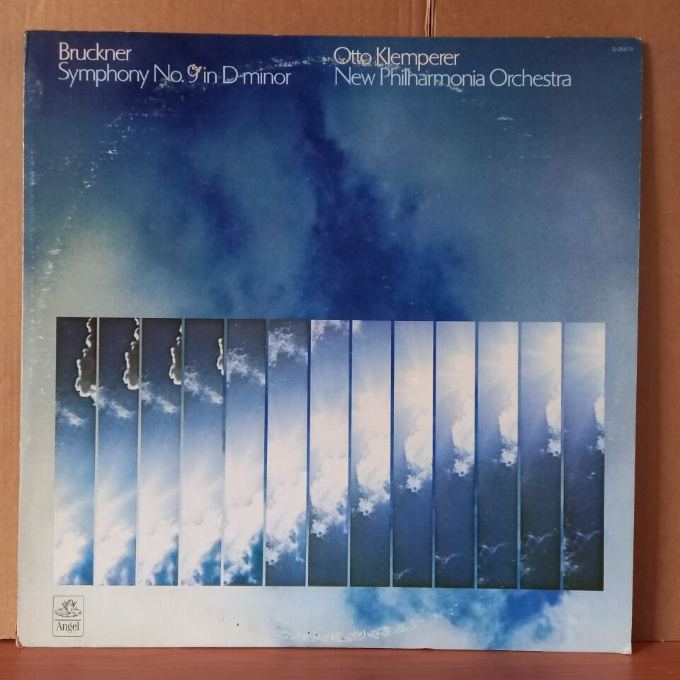 BRUCKNER: SYMPHONY NO. 9 IN D MINOR / OTTO KLEMPERER, NEW PHILHARMONIA ORCHESTRA (1972) - LP 2.EL PLAK