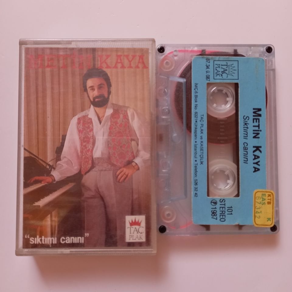 METİN KAYA - SIKTIMI CANINI (1987) -  KASET 2.EL