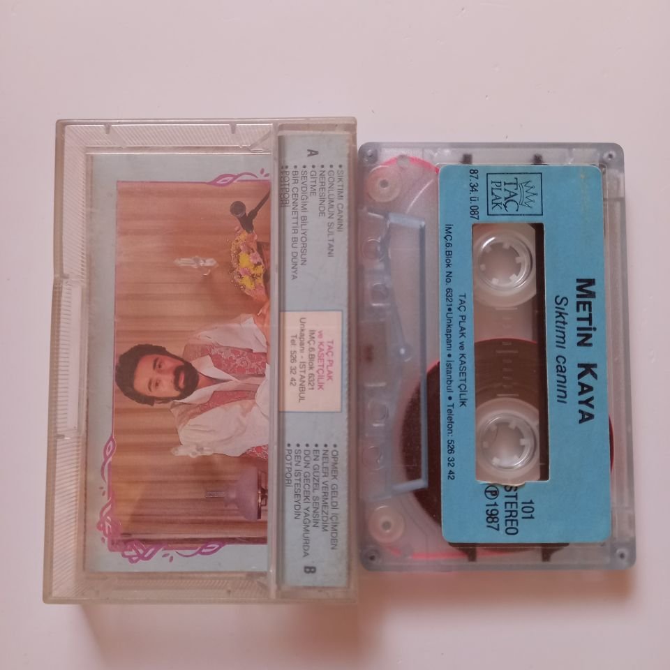 METİN KAYA - SIKTIMI CANINI (1987) -  KASET 2.EL