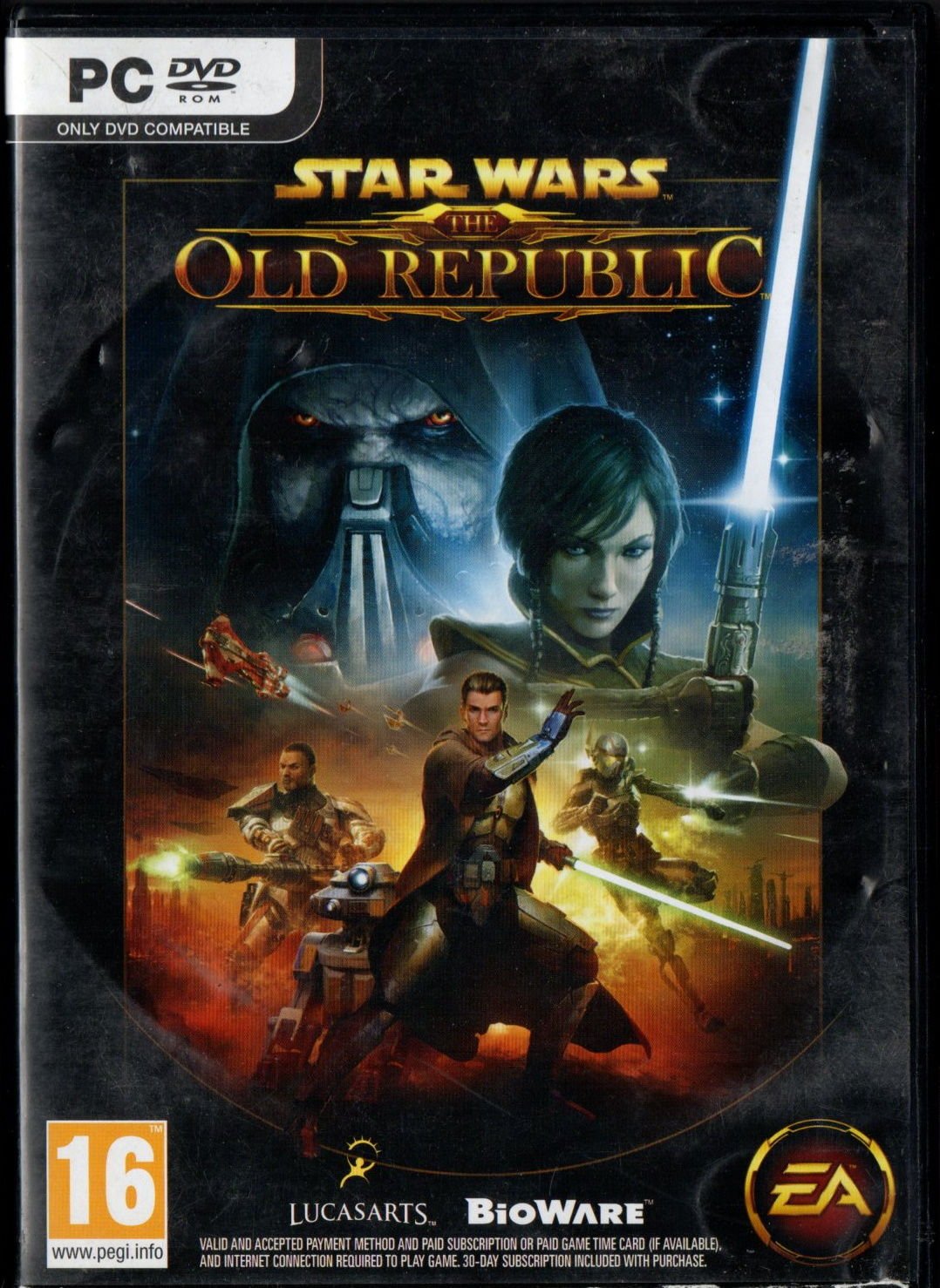 STAR WARS THE OLD REPUBLIC - PC OYUNU 2.EL