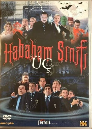 HABABAM SINIFI ÜÇ BUÇUK - ŞAFAK SEZER, MEHMET ALİ ERBİL - DVD 2.EL