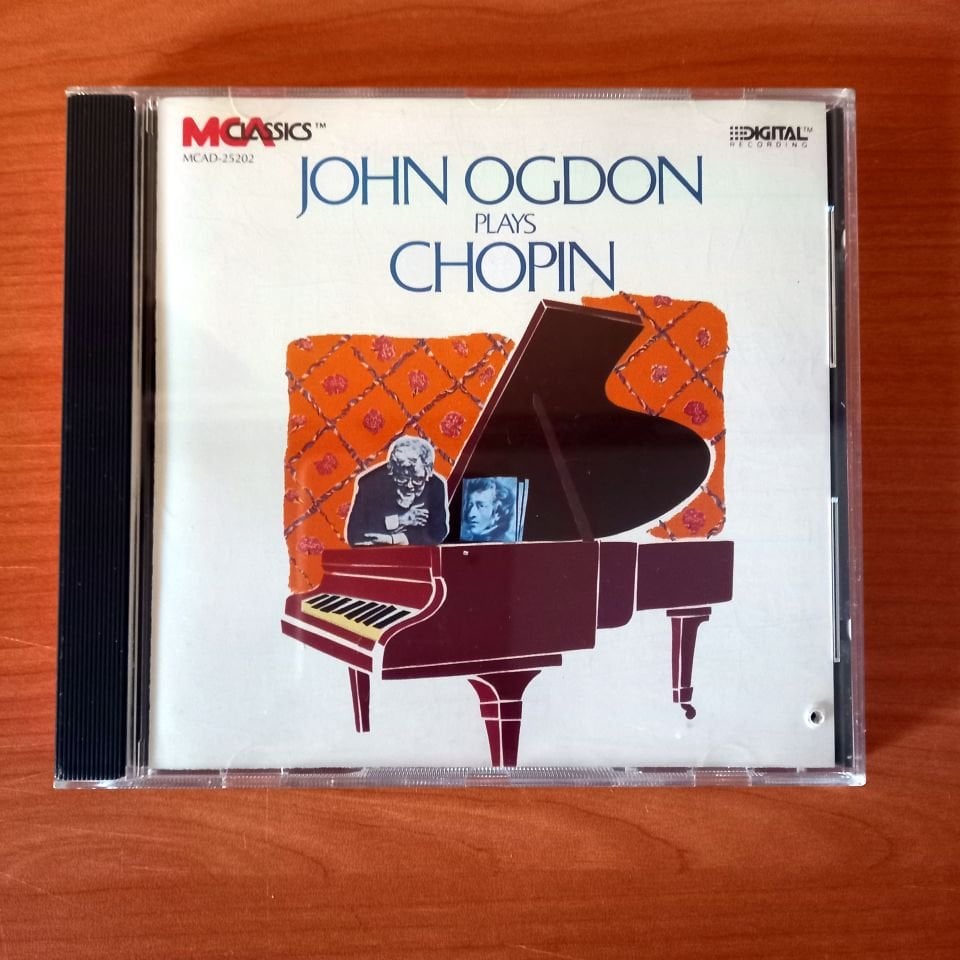 JOHN OGDON PLAYS CHOPIN / SONATA NO. 3 IN B MINOR, OP. 58 / FANTASY IN F MINOR, OP.49 (1988) - CD 2.EL