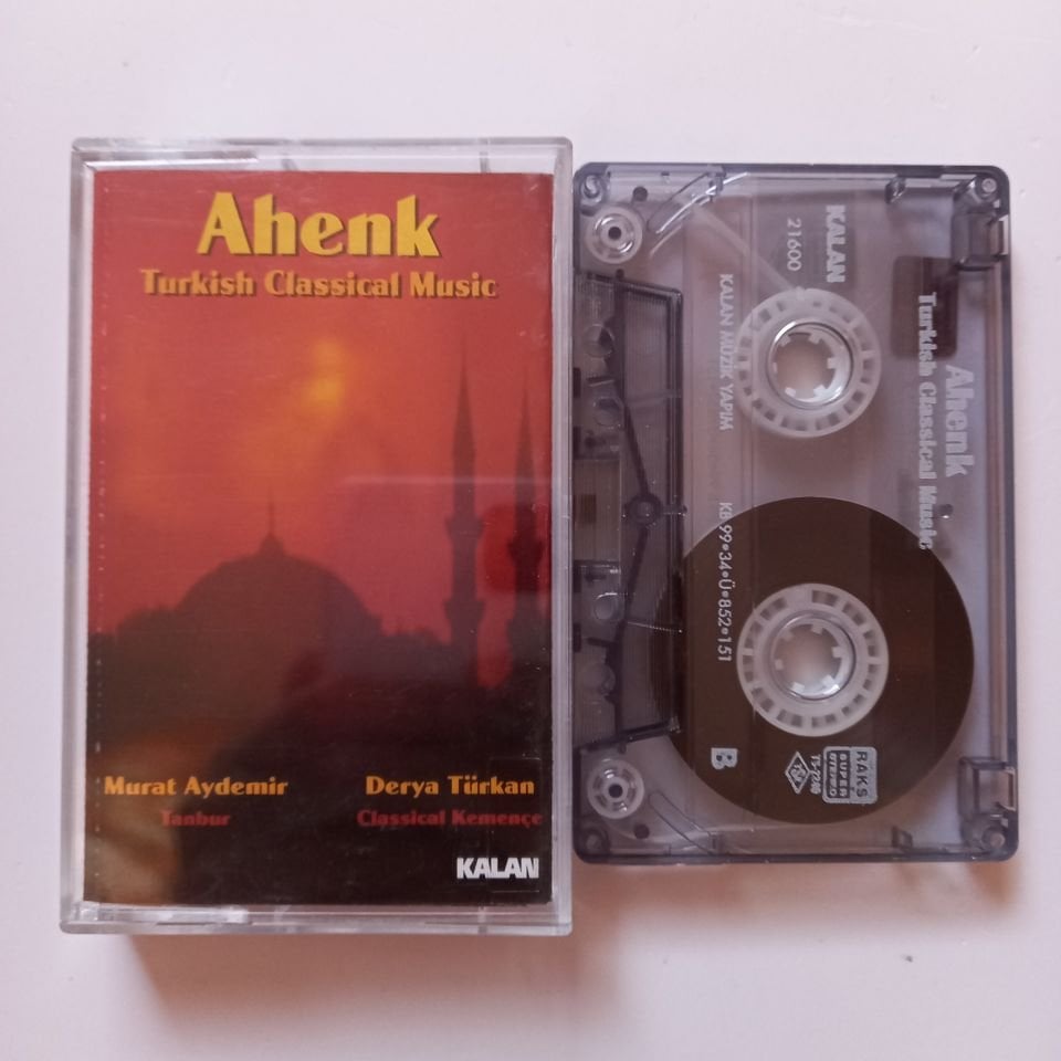 AHENK / MURAT AYDEMİR, DERYA TÜRKAN / TUSKISH CLASSICAL MUSIC (1999) -  KASET 2.EL