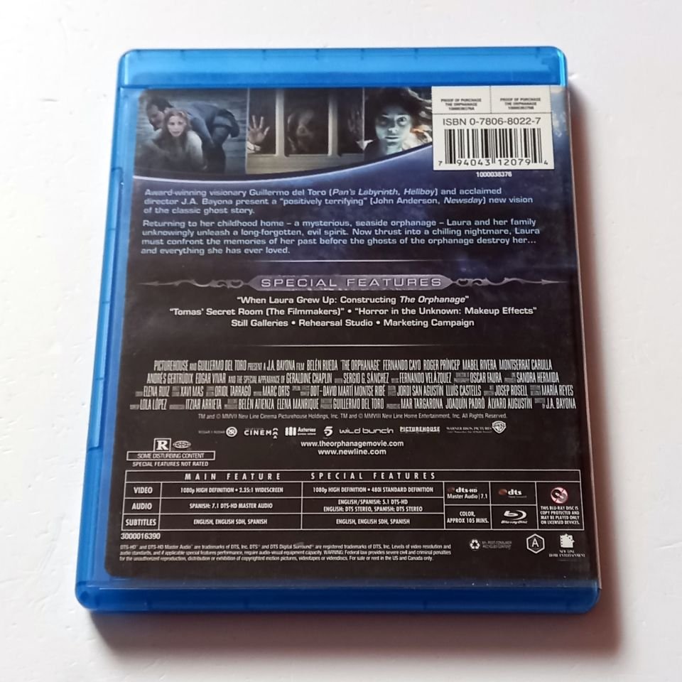 THE ORPHANAGE - BELEN RUEDDA, FERNANDO CAYO - YÖN.: J. A. BAYONA - BLU-RAY REGION A TÜRKÇE ALTYAZI YOKTUR 2.EL