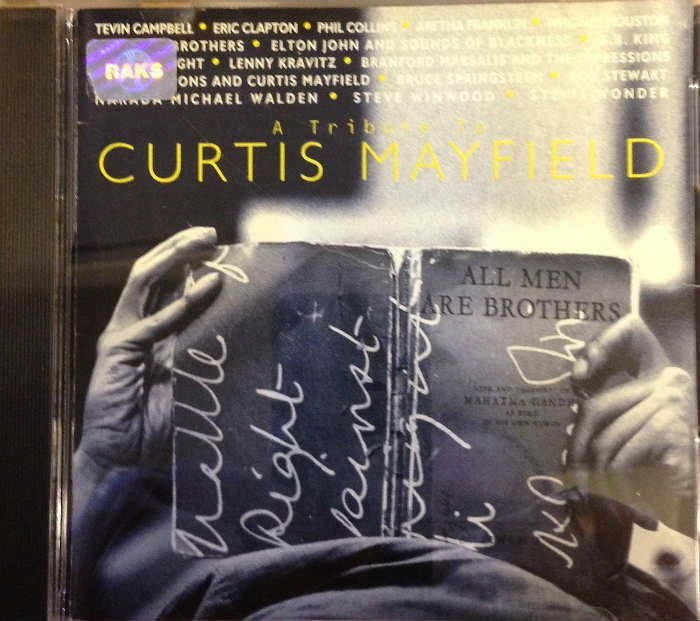 TRIBUTE TO CURTIS MAYFIELD CD 2.EL CLAPTON ELTON