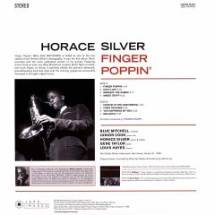 HORACE SILVER - FINGER POPPIN' (1959) - LP 180GR 2019 EDITION SIFIR PLAK