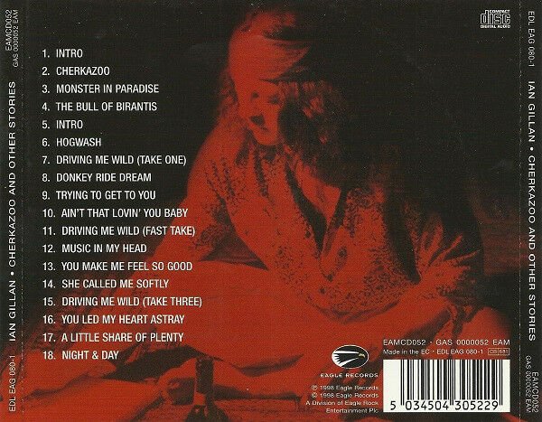 IAN GILLAN – CHERKAZOO AND OTHER STORIES... (1998) - CD AMBALAJINDA SIFIR
