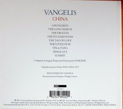 VANGELIS - CHINA (1979) 2017 REMASTERED UMC CD 2.EL