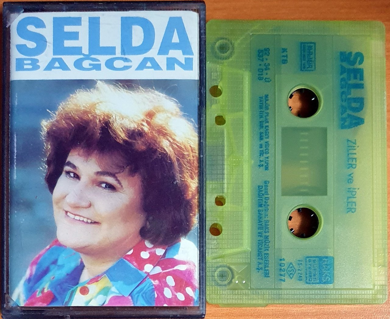 SELDA BAĞCAN - ZİLLER VE İPLER (1992) - KASET MAJÖR 2.EL