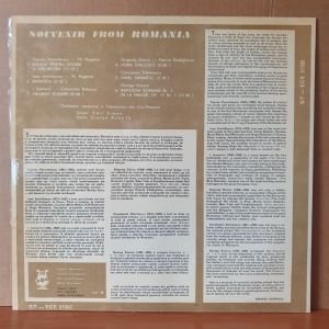 SOUVENIR FROM ROMANIA / ORCHESTRA SIMFONICA A FILARMONICII DIN CLUJ-NAPOCA, EMIL SIMON - LP 2.EL PLAK