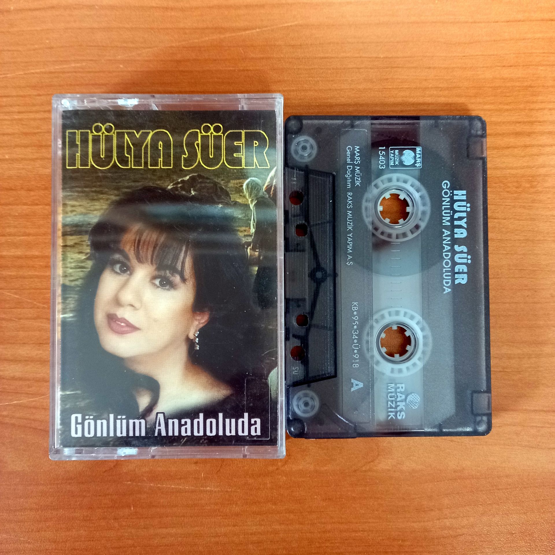 HÜLYA SÜER - GÖNLÜM ANADOLUDA (1995) - KASET 2.EL