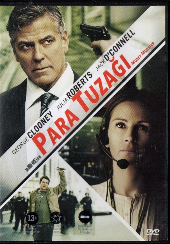 MONEY MONSTER - PARA TUZAĞI - GEORGE CLOONEY - JODIE FOSTER - DVD 2.EL